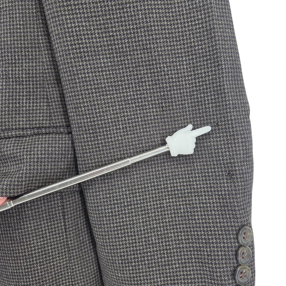 JOS A BANK Mens‎ Wool Blazer Sport Coat Jacket Size 41L Brown Houndstooth